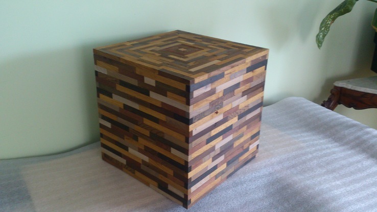 Куб підставка в стилі loft, numer zdjęcia 2