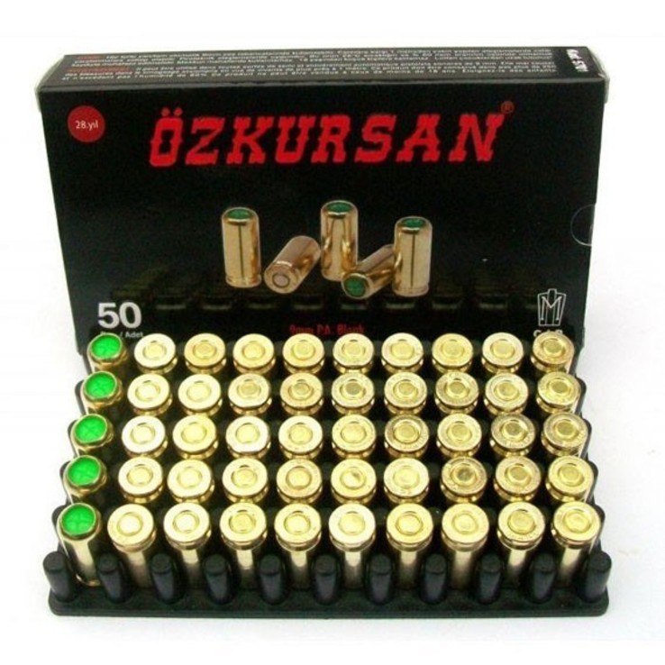 Патрон холостой Ozkursan 9 mm