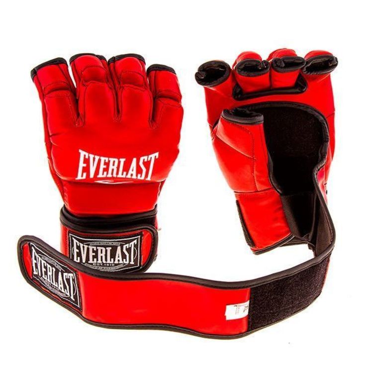 Перчатки Everlast MMA, DX, красный