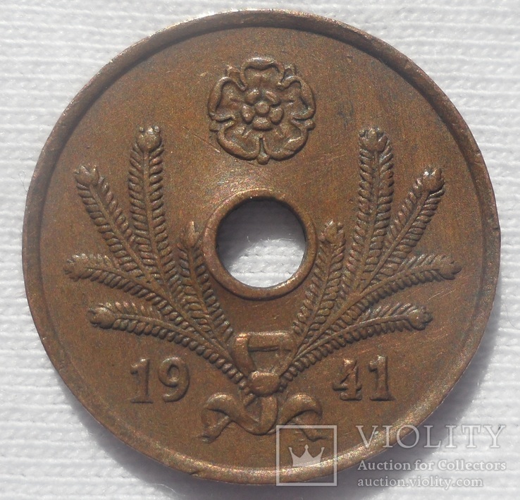 Финляндия 10 пенни 1941, фото №2