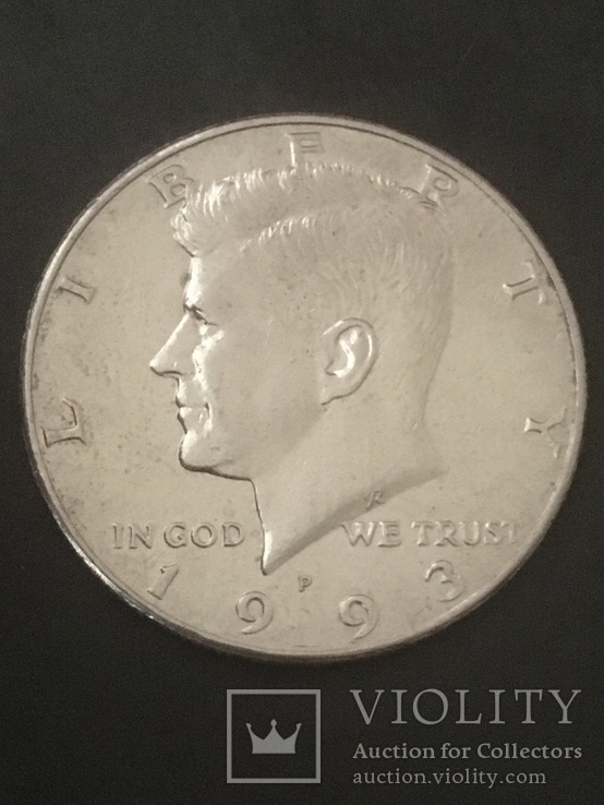 1/2 долара США 1993 Р