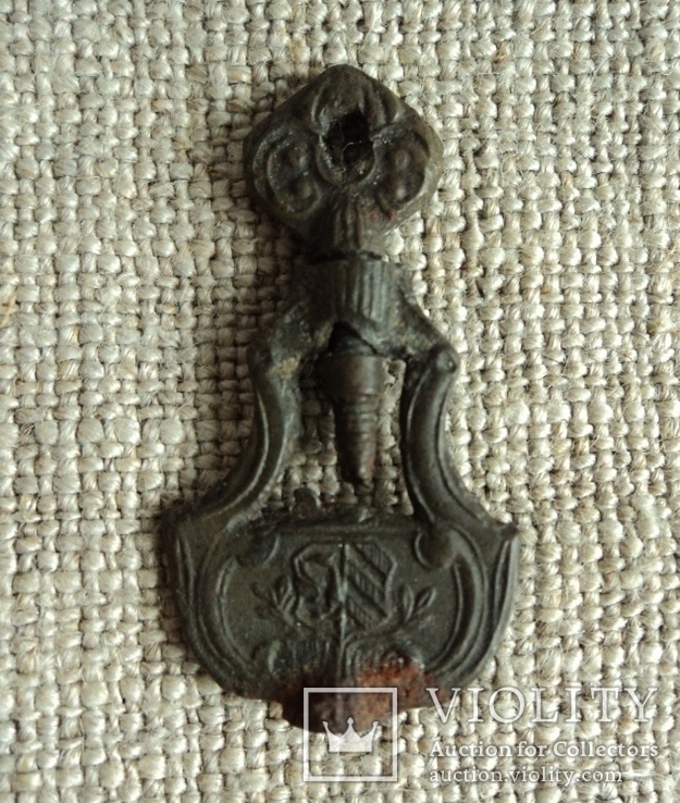 Ключ для карманых часов, герб г. Нюрнберг, фото №3