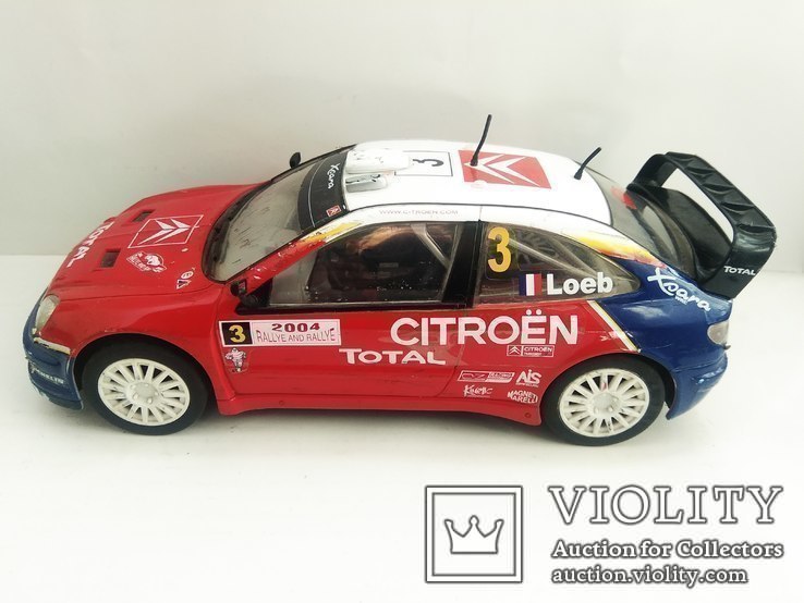 Машинка на Р/у 1:16 Сitroen Xsara W/RC2004 Silverlit, фото №2