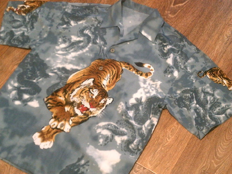 Тигр - стильная тениска, фото №3