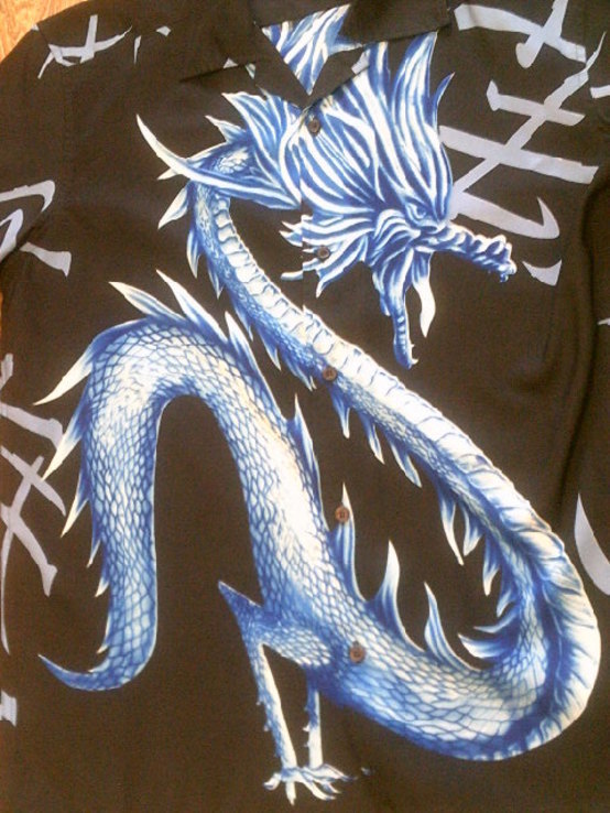Дракон - стильная тениска, фото №6
