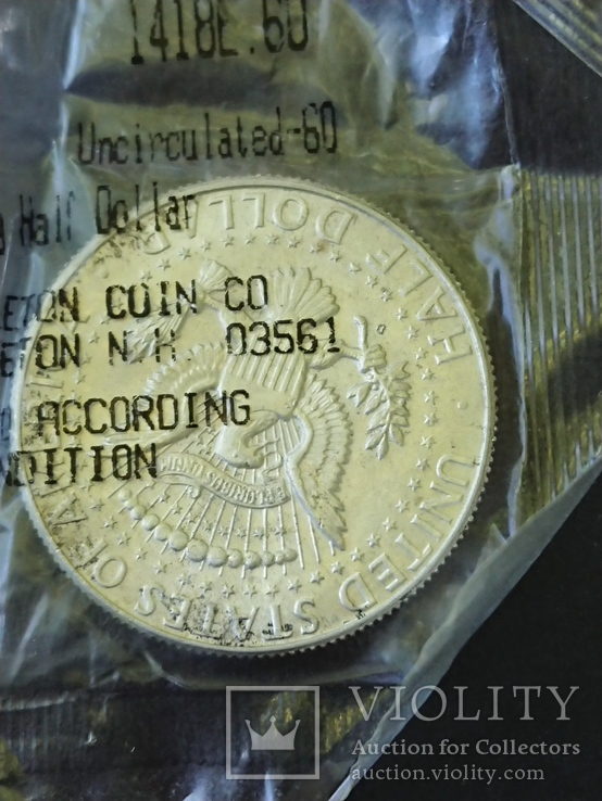 Монетка HALF DOLLAR 1964, фото №2