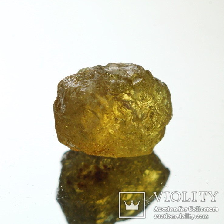 Ювелирный кристалл гроссуляра граната 3.6155 карат VS   8.9х7.1х5.8мм, Мадагаскар., фото №5