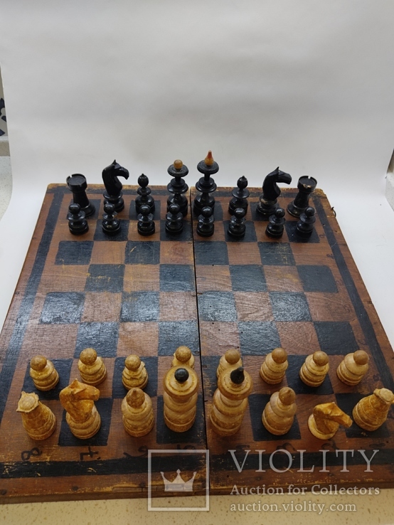 Шахматы старые с утяжелителями  времён СССР