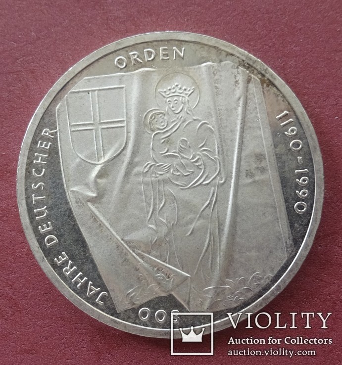 10 марок, Германия, 1990 год.