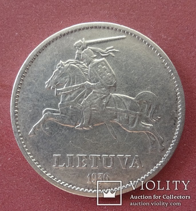 10 лит. Литва. 1936 год., фото №3