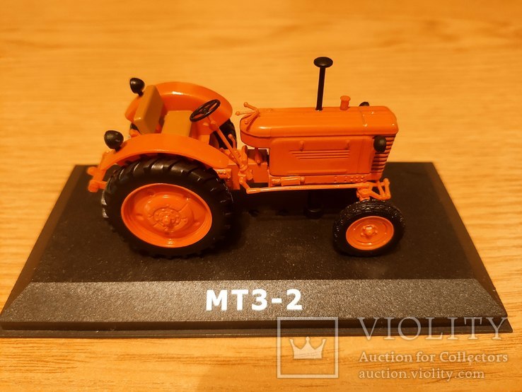 Модель МТЗ-2 1/43 Тракторы Hachette в блистере, фото №3