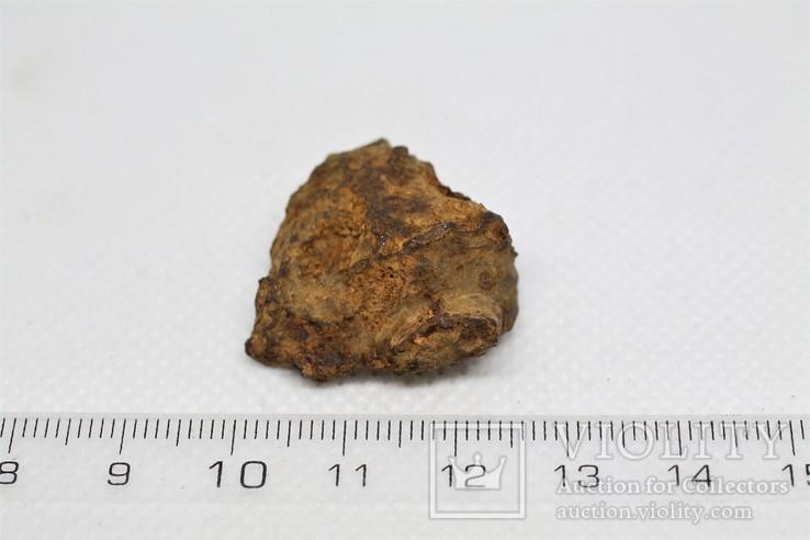 Залізний метеорит Sikhote-Alin, 14,9 грама, з сертифікатом автентичності, фото №4