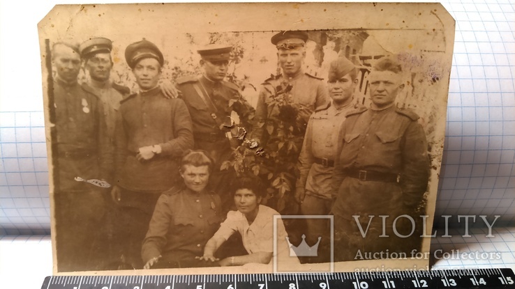 Военные. Фото на память. 1945 год, фото №2