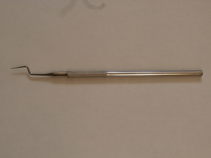 Зонд зубной штиковидный З-106 медицинская сталь, фото №2