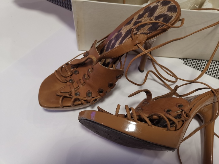 Босоніжки dolce &amp; gabbana шкіряне взуття, photo number 6