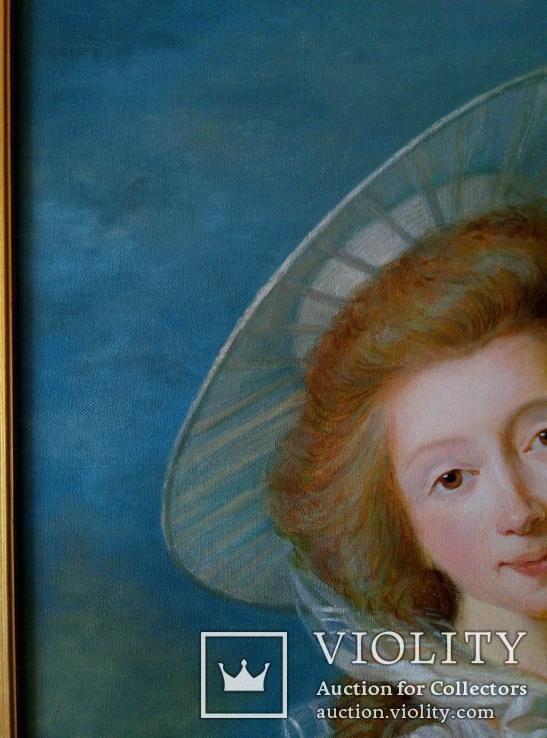 Копия портрета Виконтесса де Водрей, фото №10