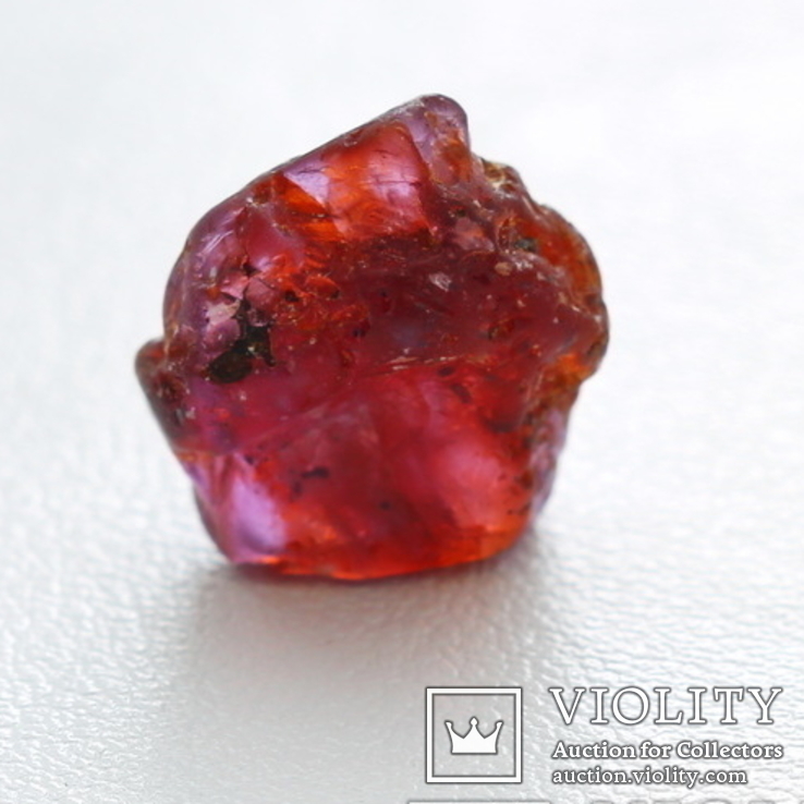Крупный не облагороженный кристалл рубина 9.4510 карат 13х11х6мм Мадагаскар, фото №8