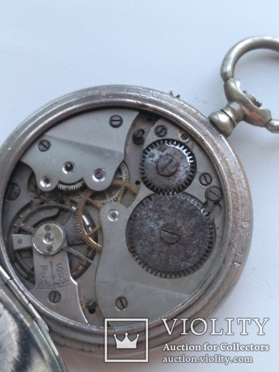 Швейцарские Старенькие Карманные часы, фото №11
