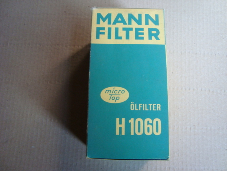 MANN-FILTER H1060 Масляный фильтр MAN F 90, фото №3
