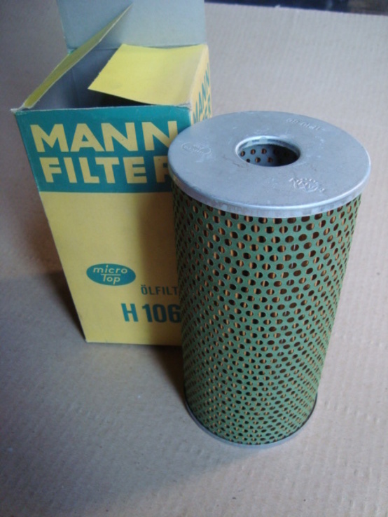 MANN-FILTER H1060 Масляный фильтр MAN F 90, фото №5