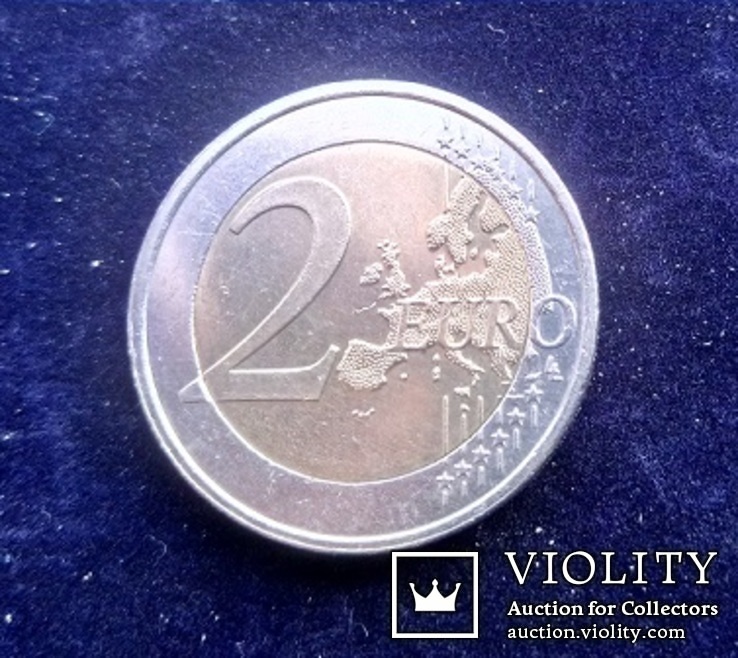 2 евро, Нидерланды, 50 лет подписания Римского договора, 2007 г., фото №3