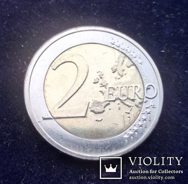 2 евро, Словения, Примож Трубар, 2008 г., UNC, фото №3
