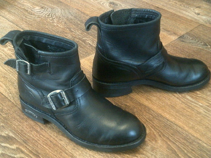 Sendra (Испания) - кожаные бренд ботинки разм.39, фото №4