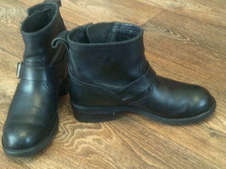 Sendra (Испания) - кожаные бренд ботинки разм.39, фото №6