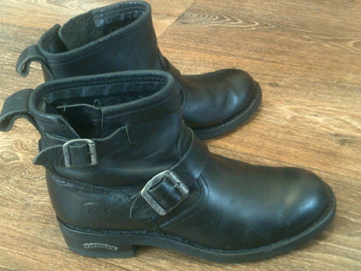Sendra (Испания) - кожаные бренд ботинки разм.39, photo number 11