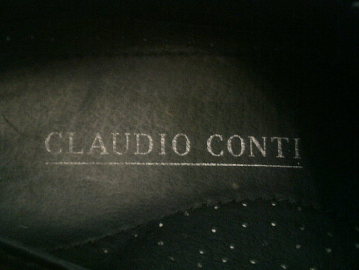 Claudio Conti - фирменные кожаные туфли разм.45, фото №6