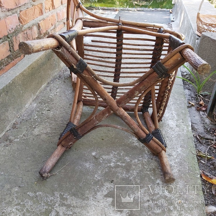 Старый деревянный стул.Декор., фото №9