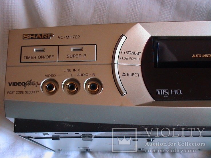 Видео кассетный магнитофон SHARP VC-MH722HM, фото №5