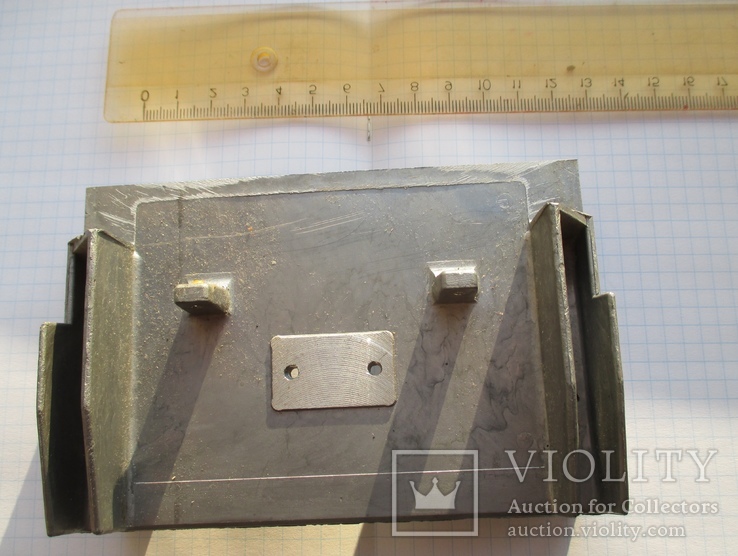Алюминиевый радиатор 12,5 х 8,4 х 5 см., фото №2