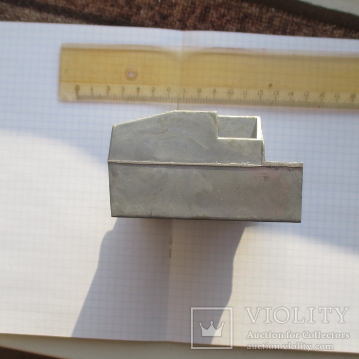 Алюминиевый радиатор 12,5 х 8,4 х 5 см., фото №3