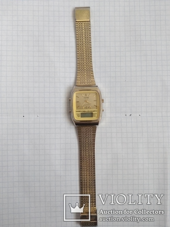Часы Sandy кварцевые японские с браслетом., фото №2