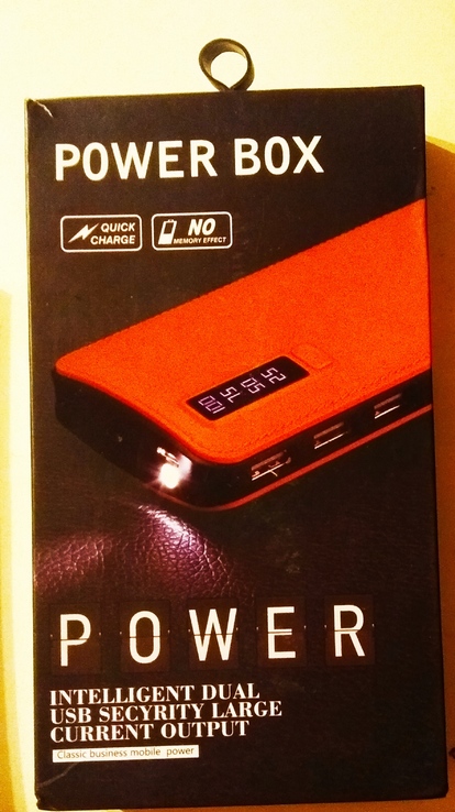 PowerBank 50000 mAh, Led фонарик, 3 usb, индикатор заряда, фото №2