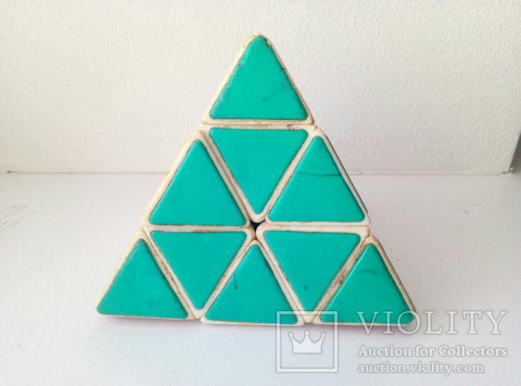 Головоломка пирамидка, треугольник, кубик рубик СССР, фото №5