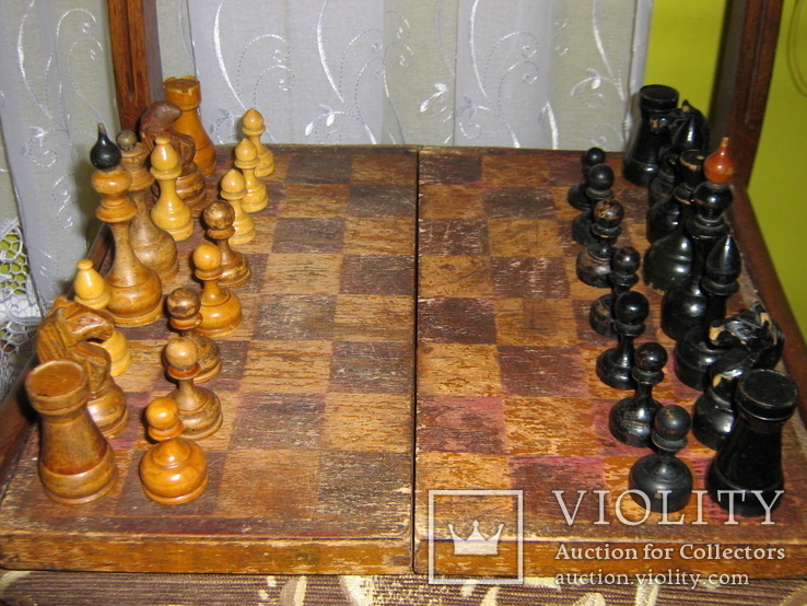 Шахматы СССР деревянные 37*37.Некомплект., фото №2