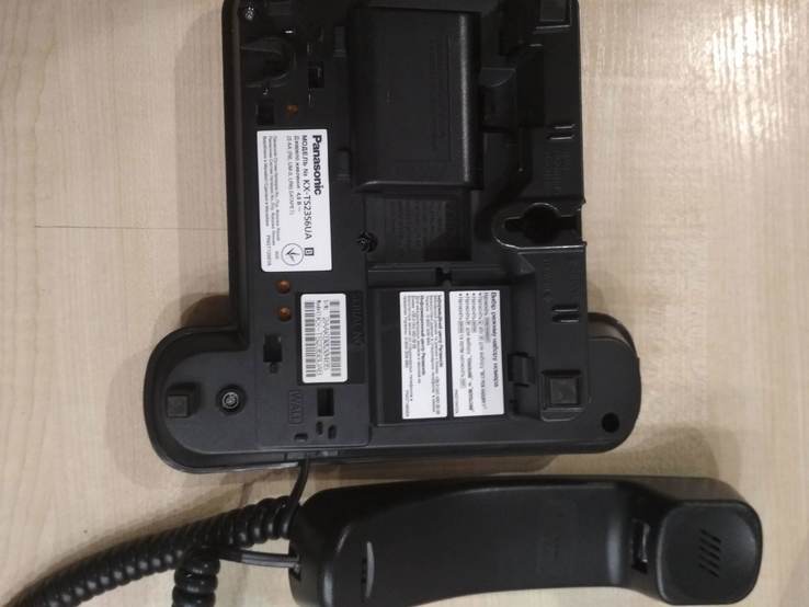 Телефон Panasonic KX-TS2356UA черный, фото №3