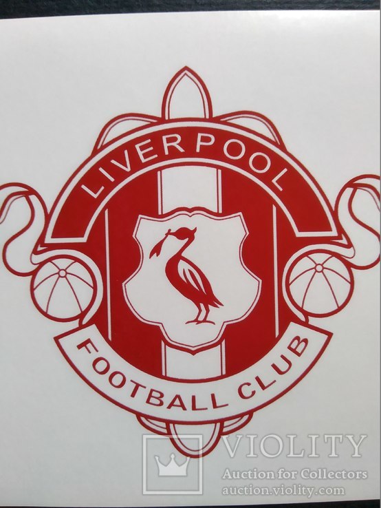 Виниловая наклейка  FC Liverpool  (Старый Логотип), фото №3