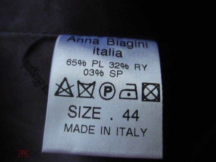 Пальто Italy Anna BIAGINI p.S. воротник Лиса фиолетового цвета воротник., фото №10