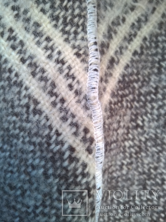 Пончо - накидка с шарфом,шерсть,ручная работа,(+бонус)., фото №6