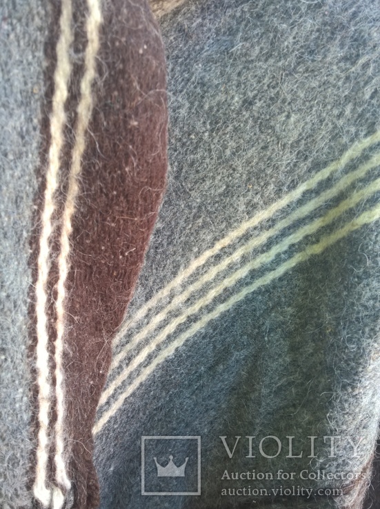 Пончо - накидка с шарфом,шерсть,ручная работа,(+бонус)., фото №7