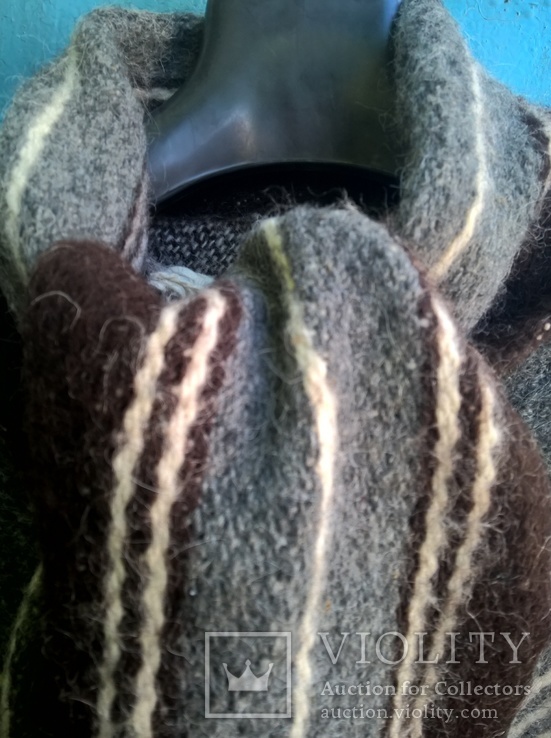 Пончо - накидка с шарфом,шерсть,ручная работа,(+бонус)., фото №8