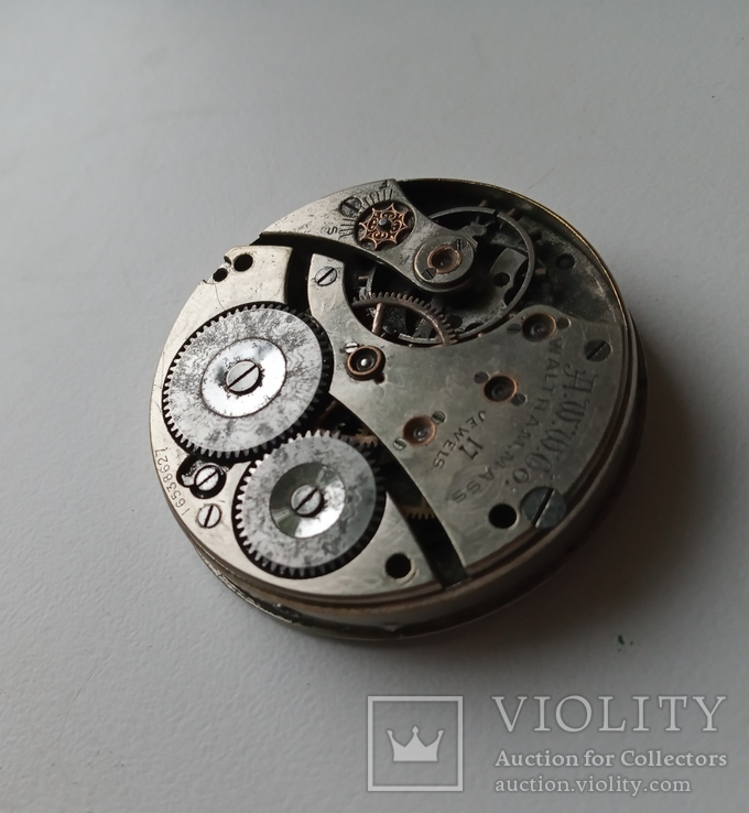 Механизм на карманные часы Waltham  ( под ремонт ), фото №4