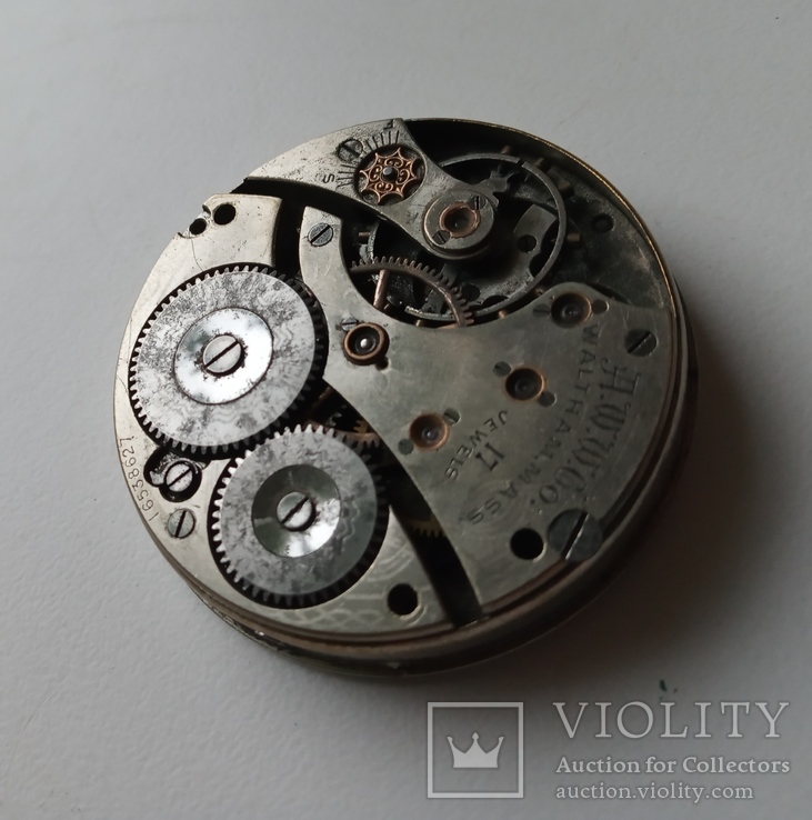 Механизм на карманные часы Waltham  ( под ремонт ), фото №5