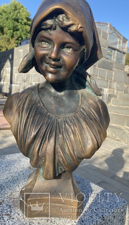 Скульптура бронзовая « Маруся», фото №2