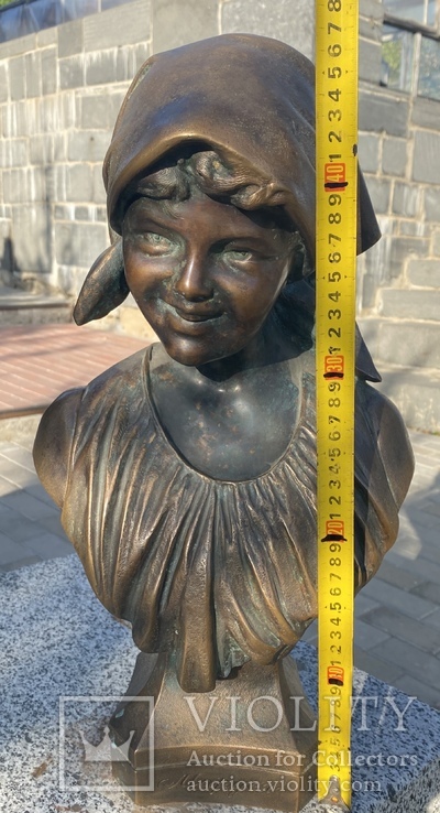 Скульптура бронзовая « Маруся», фото №4