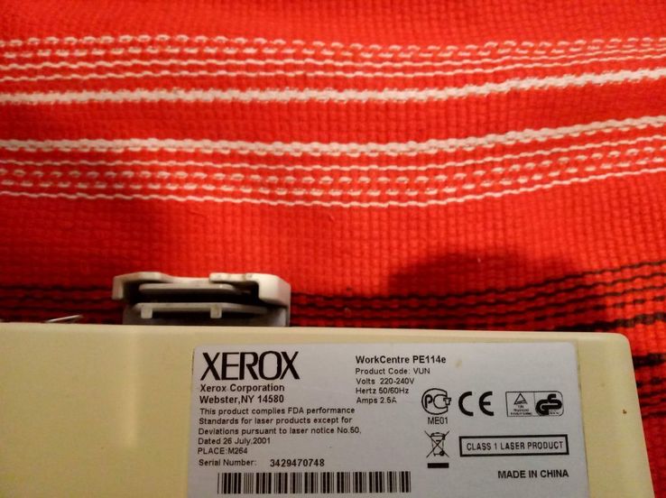 МФУ лазерный Xerox WorkCentre PE114e Samsung SCX-4100 Отличный, фото №5