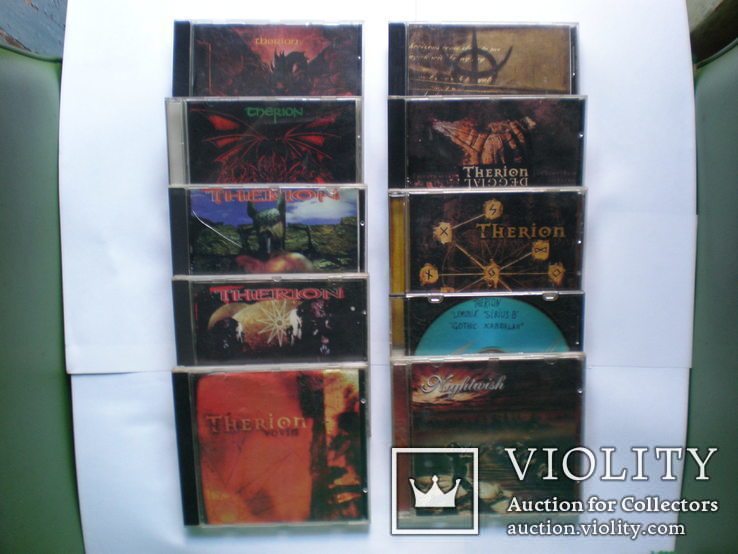 Therion коллекция дисков + бонус Nightwish, фото №2